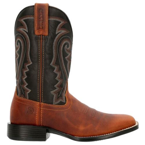 デュランゴ Durango Westward Western Square Toe Cowboy Mens Black Brown Casual Boots DDB03 メンズ