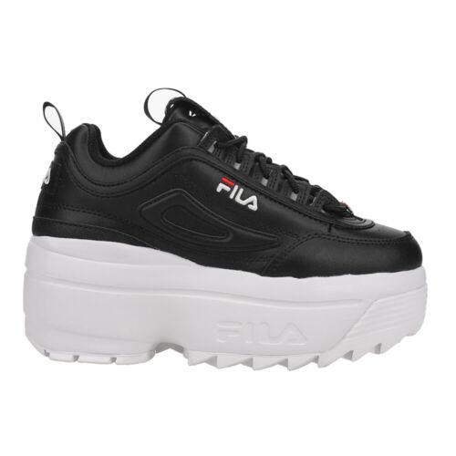 フィラ Fila Disruptor 2 Platform Womens Black Sneakers Casual Shoes 5CM01842-014 レディース