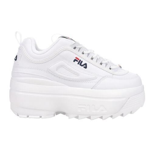 フィラ Fila Disruptor 2 Wedge Platform Womens White Sneakers Casual Shoes 5FM00704-125 レディース