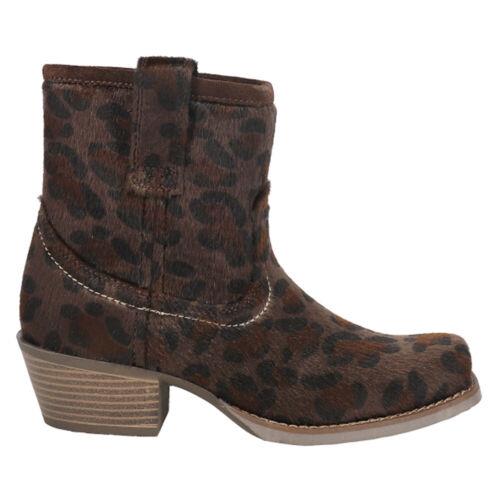 ジャスティン ジャスティン Justin Boots Jungle Leopard Print Round Toe Cowboy Womens Size 6 B Casual Boots レディース