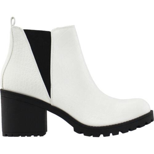 ダーティーランドリー Dirty Laundry Lisbon Croc Print Platform Booties Womens White Casual Boots LISBO レディース