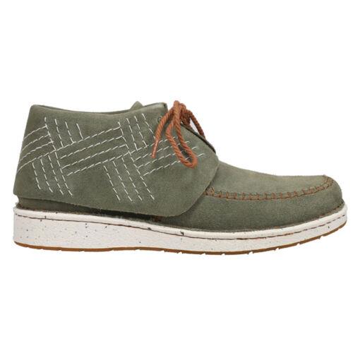 ジャスティン ジャスティン Justin Boots Zila Embroidered Moccasin Booties Womens Green Casual Boots JL220 レディース