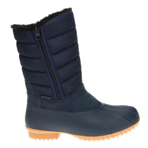 プロペット Propet Illia Zippered Snow Womens Blue Casual Boots WBX035NNVY レディース