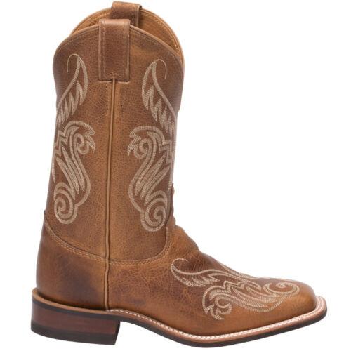ジャスティン ジャスティン Justin Boots Llano Square Toe Cowboy Womens Brown Dress Boots BRL212 レディース