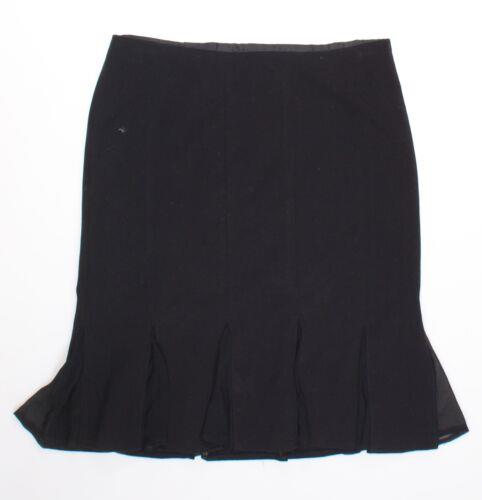 New York & Company Womens Black Skirts Size 6 (SW-7111359) fB[X