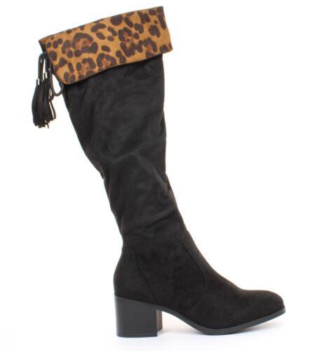 Trary Womens Black Fashion Boots Size 10 レディース