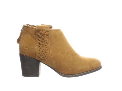 r{ Billabong Womens In The Deets Nutmeg Ankle Boots Size 6 (1812674) fB[X