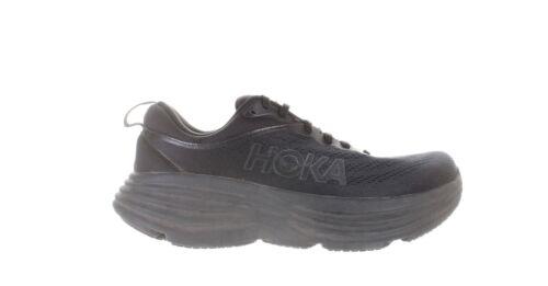 ホカ オネオネ Hoka One One Womens Bondi 8 Black Running Shoes Size 9.5 (Wide) (7657510) レディース