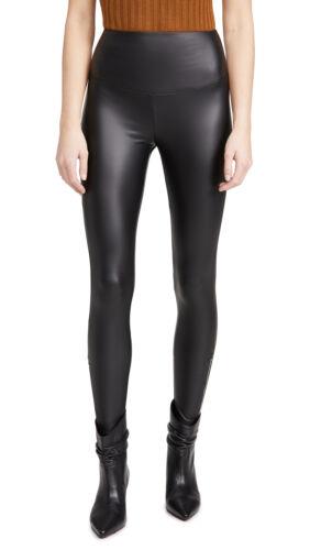 Yummie womens Faux Leather Shaping Legging Hosiery Black X-Large US Size XL fB[X