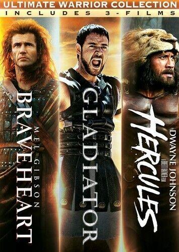 Paramount Ultimate Warrior Collection: Braveheart / Gladiator / Hercules: Triple Pack [New