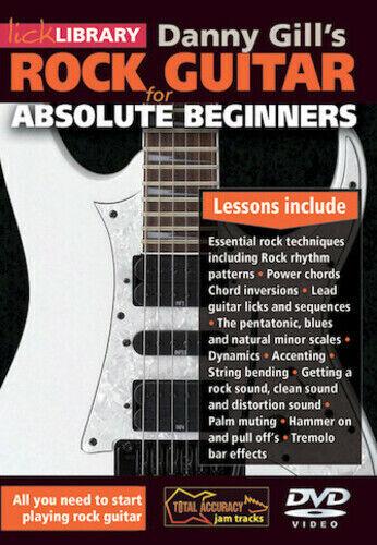 【輸入盤】Lick Library Rock Guitar for Absolute Beginners New DVD