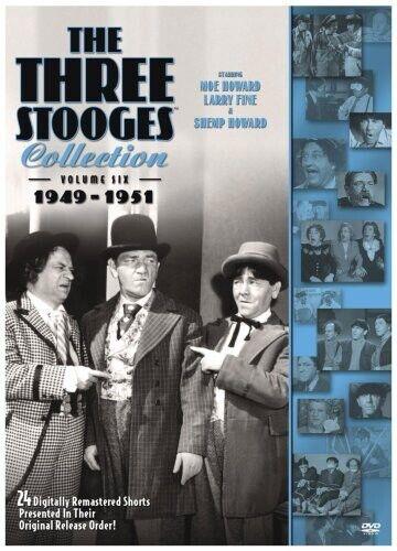 【輸入盤】Sony Pictures The Three Stooges Collection: Volume 6: 1949-1951 New DVD Black White Ful