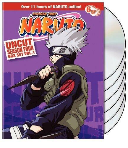 【輸入盤】Viz Media Naruto Uncut: Season 4 Volume 1 Box Set [New DVD] Boxed Set Full Frame Subti
