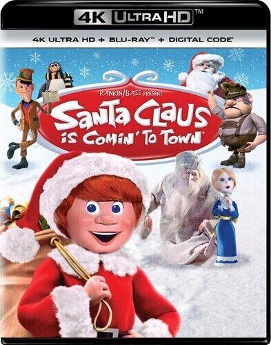【輸入盤】Dreamworks Animated Santa Claus Is Comin 039 to Town New 4K UHD Blu-ray With Blu-Ray 4K Mastering
