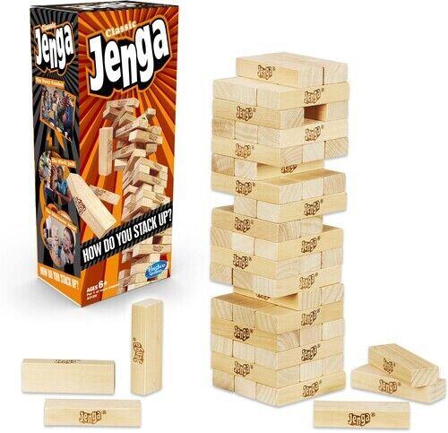 ジェンガ Hasbro Gaming - Jenga Classic [New ] Table Top Game