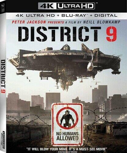 【輸入盤】Sony Pictures District 9 [New 4K UHD Blu-ray] With Blu-Ray 4K Mastering Digital Copy Dubb