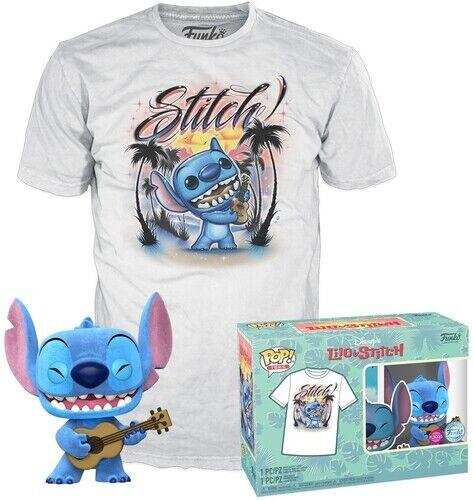 Funko PRE-ORDER FUNKO POP! & TEE: Lilo & Stitch - Ukelele Stitch (FL) - XL [New ] XL メンズ