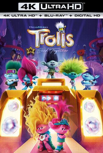 【輸入盤】Dreamworks Animated Trolls Band Together New 4K UHD Blu-ray With Blu-Ray 4K Mastering Ac-3/Dol