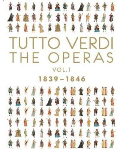 【輸入盤】C Major G. Verdi - Tutto Verdi Operas 1 (1839 - 1846) [New Blu-ray] Oversize Item Spilt