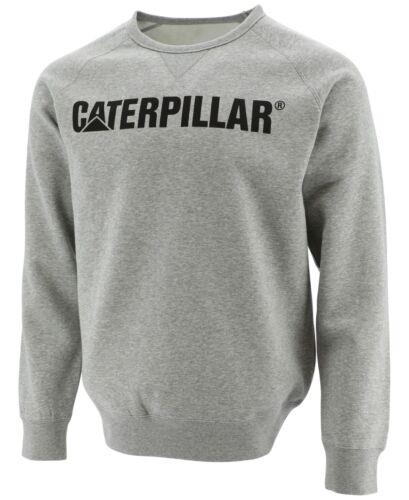 㥿ԥ顼 Caterpillar Men's Foundation Logo Print Sweatshirt Gray Size XX-Large 