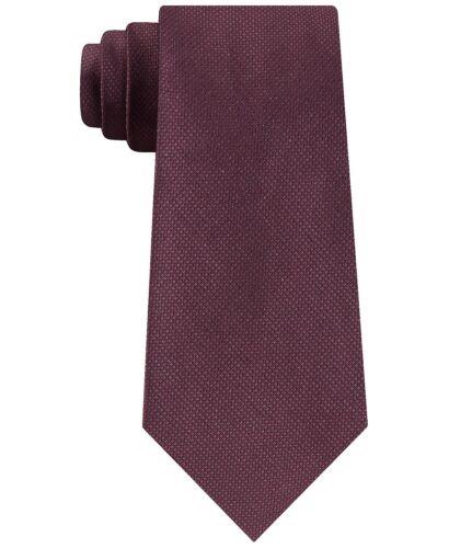 カルバンクライン Calvin Klein Men's Shimmer Solid Tie Red Size Regular メンズ