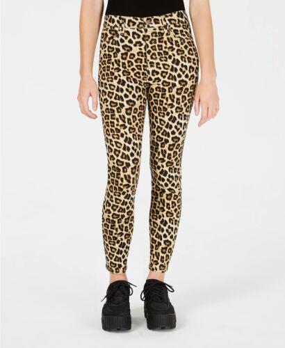 Celebrity Pink Juniors' Cheetah-Print Skinny Ankle Jeans Assorted Size 0 レディース