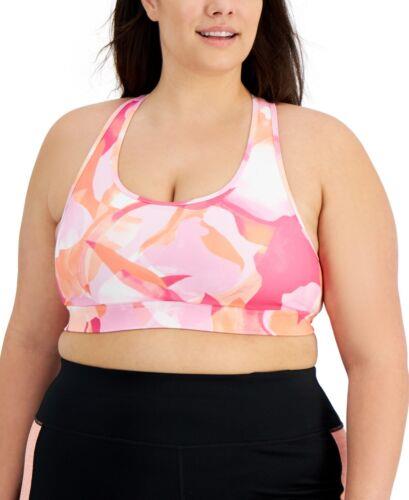 楽天サンガID Ideology Women's Medium Impact Sports Bra Pink Size 2X レディース