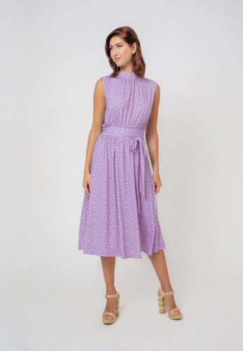 レオタ Leota Women's Mindy Dress Purple Size Small レディース