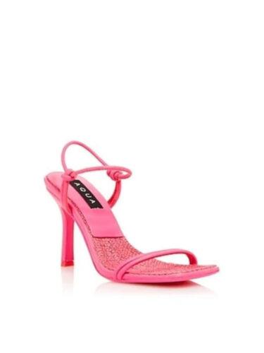 AQUA Womens Pink Strappy Alaya