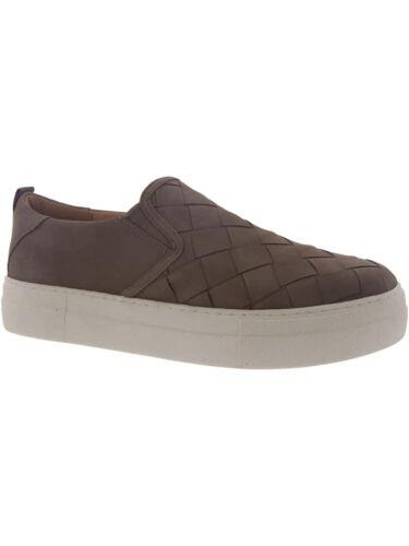 メデン STEVE MADDEN Womens Brown Aldene Toe Platform Leather Sneakers 6.5 M レディース