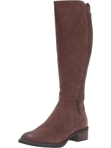 WFg\EY GENTLE SOULS KENNETH COLE Womens Brown Round Toe Block Heel Riding Boot 10 M fB[X