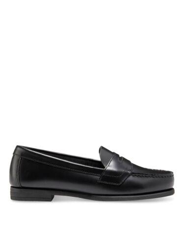 イーストランド EASTLAND Womens Black Classic Ii Block Heel Slip On Leather Loafers Shoes 7.5 N レディース