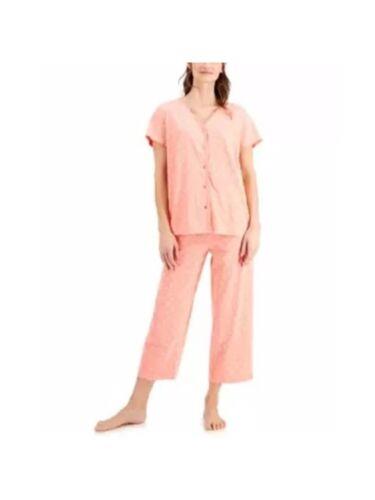 CHARTER CLUB ファッション室内下着 下着 CHARTER CLUB Womens Pink Elastic Band Button Up Top Cropped Pants Pajamas S カラー:Pink■ご注文の際は、必ずご確認ください。※こちらの商品は海外からのお取り寄せ商品となりますので、ご入金確認後、商品お届けまで3から5週間程度お時間を頂いております。※高額商品(3万円以上)は、代引きでの発送をお受けできません。※ご注文後にお客様へ「注文確認のメール」をお送りいたします。それ以降のキャンセル、サイズ交換、返品はできませんので、あらかじめご了承願います。また、ご注文をいただいてからの発注となる為、メーカー在庫切れ等により商品がご用意できない場合がございます。その際には早急にキャンセル、ご返金いたします。※海外輸入の為、遅延が発生する場合や出荷段階での付属品の箱つぶれ、細かい傷や汚れ等が発生する場合がございます。※商品ページのサイズ表は海外サイズを日本サイズに換算した一般的なサイズとなりメーカー・商品によってはサイズが異なる場合もございます。サイズ表は参考としてご活用ください。CHARTER CLUB ファッション室内下着 下着 CHARTER CLUB Womens Pink Elastic Band Button Up Top Cropped Pants Pajamas S カラー:Pink