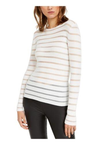 INC ファッション セーター INC Womens White Striped Long Sleeve Crew Neck Sweater XXL カラー:White■ご注文の際は、必ずご確認ください。※こちらの商品は海外からのお取り寄せ商品となりますので、ご入金確認後、商品お届けまで3から5週間程度お時間を頂いております。※高額商品(3万円以上)は、代引きでの発送をお受けできません。※ご注文後にお客様へ「注文確認のメール」をお送りいたします。それ以降のキャンセル、サイズ交換、返品はできませんので、あらかじめご了承願います。また、ご注文をいただいてからの発注となる為、メーカー在庫切れ等により商品がご用意できない場合がございます。その際には早急にキャンセル、ご返金いたします。※海外輸入の為、遅延が発生する場合や出荷段階での付属品の箱つぶれ、細かい傷や汚れ等が発生する場合がございます。※商品ページのサイズ表は海外サイズを日本サイズに換算した一般的なサイズとなりメーカー・商品によってはサイズが異なる場合もございます。サイズ表は参考としてご活用ください。INC ファッション セーター INC Womens White Striped Long Sleeve Crew Neck Sweater XXL カラー:White