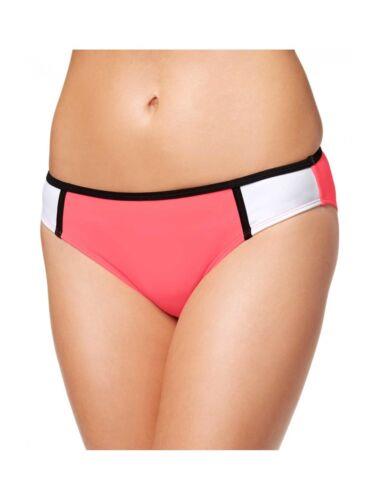 California Waves Women 039 s Pink Color Block Hipster Swimwear Bottom XS レディース