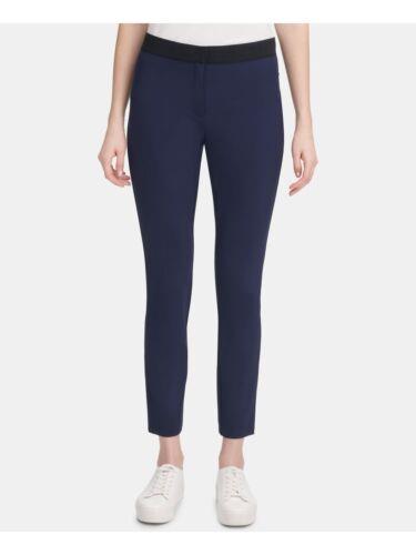 カルバンクライン CALVIN KLEIN Womens Blue Skinny Pants 12 レディース