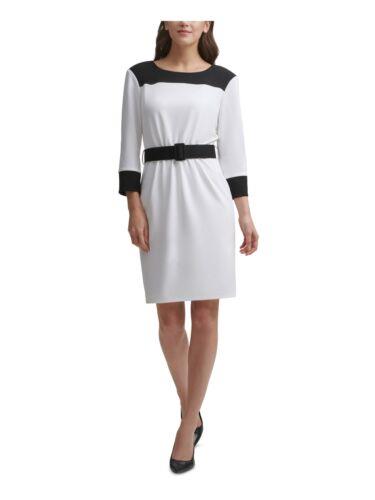 CALVIN KLEIN カルバンクライン ファッション ドレス CALVIN KLEIN Womens White 3/4 Sleeve Above The Knee Sheath Dress 10 カラー:White■ご注文の際は、必ずご確認ください。※こちらの商品は海外からのお取り寄せ商品となりますので、ご入金確認後、商品お届けまで3から5週間程度お時間を頂いております。※高額商品(3万円以上)は、代引きでの発送をお受けできません。※ご注文後にお客様へ「注文確認のメール」をお送りいたします。それ以降のキャンセル、サイズ交換、返品はできませんので、あらかじめご了承願います。また、ご注文をいただいてからの発注となる為、メーカー在庫切れ等により商品がご用意できない場合がございます。その際には早急にキャンセル、ご返金いたします。※海外輸入の為、遅延が発生する場合や出荷段階での付属品の箱つぶれ、細かい傷や汚れ等が発生する場合がございます。※商品ページのサイズ表は海外サイズを日本サイズに換算した一般的なサイズとなりメーカー・商品によってはサイズが異なる場合もございます。サイズ表は参考としてご活用ください。CALVIN KLEIN カルバンクライン ファッション ドレス CALVIN KLEIN Womens White 3/4 Sleeve Above The Knee Sheath Dress 10 カラー:White