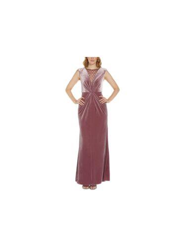 ADRIANNA PAPELL Womens Pink Sleeveless Formal Mermaid Dress Petites 12P レディース