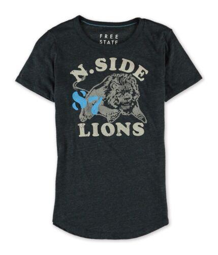 Aeropostale Womens N. Side Lions Graphic T-Shirt Grey X-Large レディース