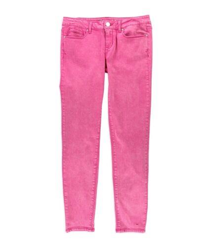 Aeropostale Womens Lola Color Wash Jeggings Pink 6 Regular レディース