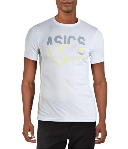 アシックス ASICS Mens Practice Graphic T-Shirt White XX-Large メンズ