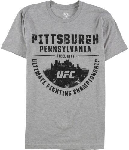ユーエフシー UFC Mens Pittsburgh Pennsylvania Graphic T-Shirt Grey Small メンズ
