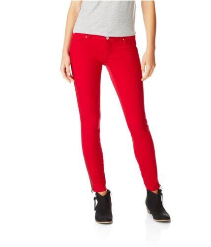 Aeropostale Womens Lola Jeggings Red 000 Regular レディース