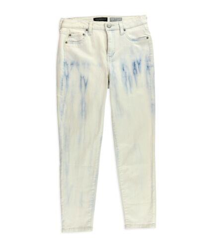 Aeropostale Womens Hi- Waist Cropped Jeggings White 4 レディース