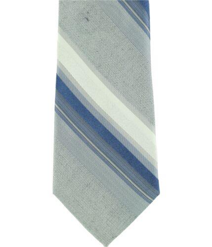 カルバン クライン ネクタイ カルバンクライン Calvin Klein Mens Stripe Self-tied Necktie Blue Classic (57 To 59 in.) メンズ
