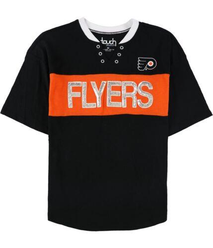 タッチ New ListingTouch Womens Philadelphia Flyers Embellished T-Shirt Black Medium レディース