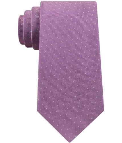 カルバン クライン ネクタイ カルバンクライン Calvin Klein Mens Pebble Self-tied Necktie Purple One Size メンズ