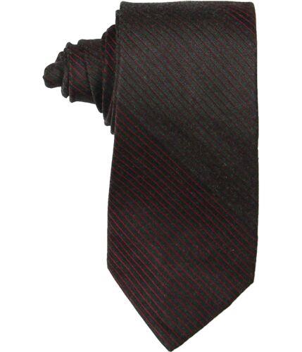 カルバン クライン ネクタイ カルバンクライン Calvin Klein Mens Macro Stripe Self-tied Necktie Red One Size メンズ