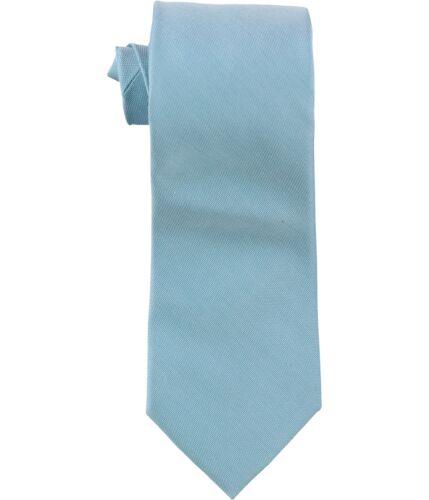 カルバン クライン ネクタイ カルバンクライン Calvin Klein Mens Silk Cotton Solid Self-tied Necktie Blue One Size メンズ