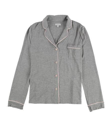 P.J. Salvage ファッション室内下着 下着 P.J. Salvage Womens 2-Tone Button Down Pajama Shirt Grey Medium カラー:Gray■ご注文の際は、必ずご確認ください。※こちらの商品は海外からのお取り寄せ商品となりますので、ご入金確認後、商品お届けまで3から5週間程度お時間を頂いております。※高額商品(3万円以上)は、代引きでの発送をお受けできません。※ご注文後にお客様へ「注文確認のメール」をお送りいたします。それ以降のキャンセル、サイズ交換、返品はできませんので、あらかじめご了承願います。また、ご注文をいただいてからの発注となる為、メーカー在庫切れ等により商品がご用意できない場合がございます。その際には早急にキャンセル、ご返金いたします。※海外輸入の為、遅延が発生する場合や出荷段階での付属品の箱つぶれ、細かい傷や汚れ等が発生する場合がございます。※商品ページのサイズ表は海外サイズを日本サイズに換算した一般的なサイズとなりメーカー・商品によってはサイズが異なる場合もございます。サイズ表は参考としてご活用ください。P.J. Salvage ファッション室内下着 下着 P.J. Salvage Womens 2-Tone Button Down Pajama Shirt Grey Medium カラー:Gray